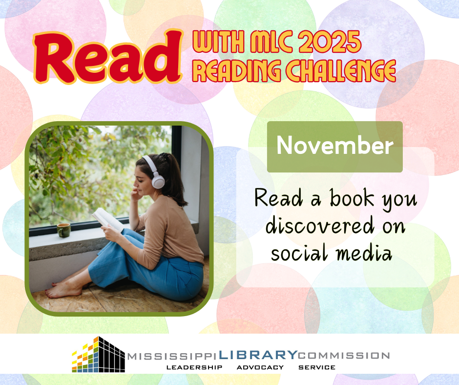 Read with MLC Reading Challenge: Read a book you discovered on social media.