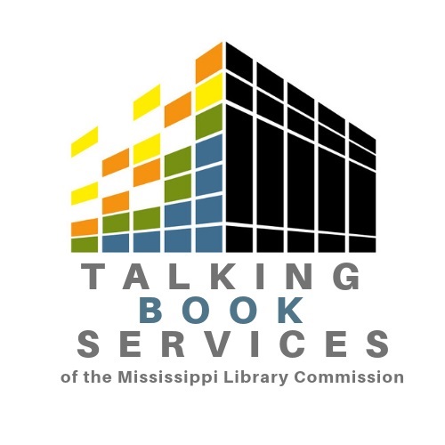 Talking Book Services of the Mississippi Library Commission logo.