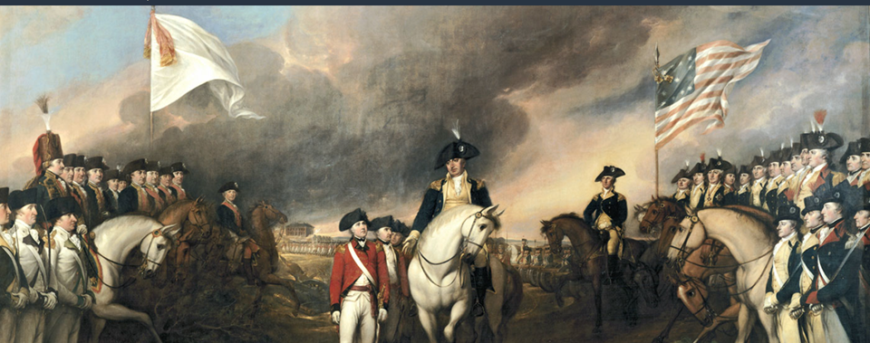 The Surrender of Lord Cornwallis is an oil painting by John Trumbull.